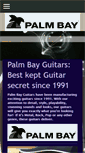 Mobile Screenshot of palmbayguitars.com